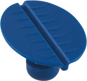 KS Tools Klebestück elliptisch und flach in Blau, B/T: 40 x 27 mm - Bild 1