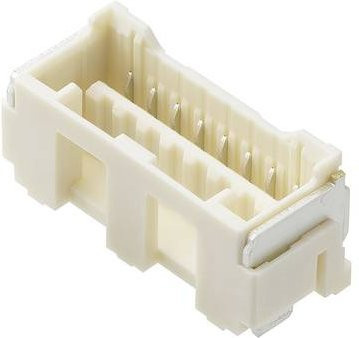 Molex Einbau-Stiftleiste Standard in Weiß oder Beige mit 5 Polstellen und 1,50 mm Rastermaß - Bild 1