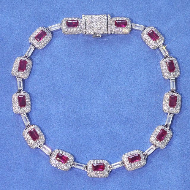 ESKEEM Armband, Silber, Diamant, Smaragd, Zirkonia, Damen - Bild 1