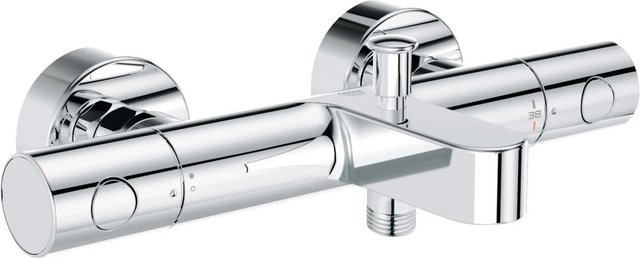 Grohe QuickFix Precision Get Thermostat-Wannenbatterie DN 15 mit Einhebelmischer in Chrom - Bild 1