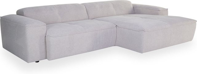 Polsterecke Sansibar Osterbak in Beige und Weiß mit Stoffbezug und Armlehnen, L-Form, B: 304 cm, T: 178 cm, H: 70 cm - Bild 1