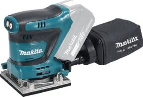 Makita Akku-Schwingschleifer DBO484Z 18V mit 14.000 min⁻¹ Schleifleistung, B/T: 11,2 x 10,2 cm - Bild 1