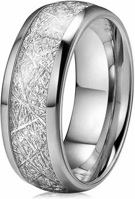 YIRAN Partnerringe Set, Edelstahl, Weiß, Zirkonia, Unisex - Bild 1