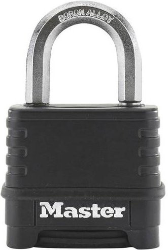 Master Lock Excell Kombinations-Vorhängeschloss Schwarz mit einstellbarer Zahlenkombination Breite: 5,7 cm - Bild 1