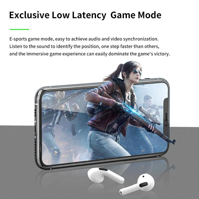 Pro4 TWS Bluetooth Headset mit LED Digital Display, wasserfeste HiFi drahtlose Sport Kopfhörer in Weiß - Bild 7