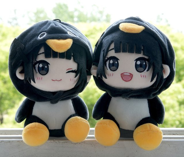 Gugu Gaga Pinguin-Plüschpuppe, Plüschtier, 15cm - Bild 1