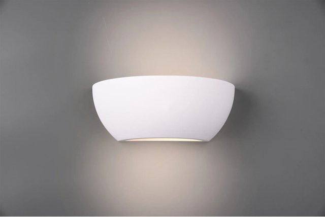 Trio Leuchten Wandlampe Roma Up-Down aus Gips in Weiß - Bild 1