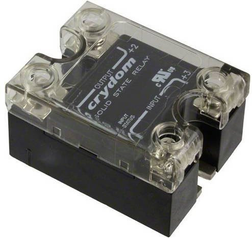 Crydom Halbleiterrelais DC200D60C in Schwarz - Bild 1