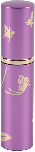 Tragbare Parfümflasche, Aluminium-Zerstäuber, 10 ml, lila pink - Bild 1