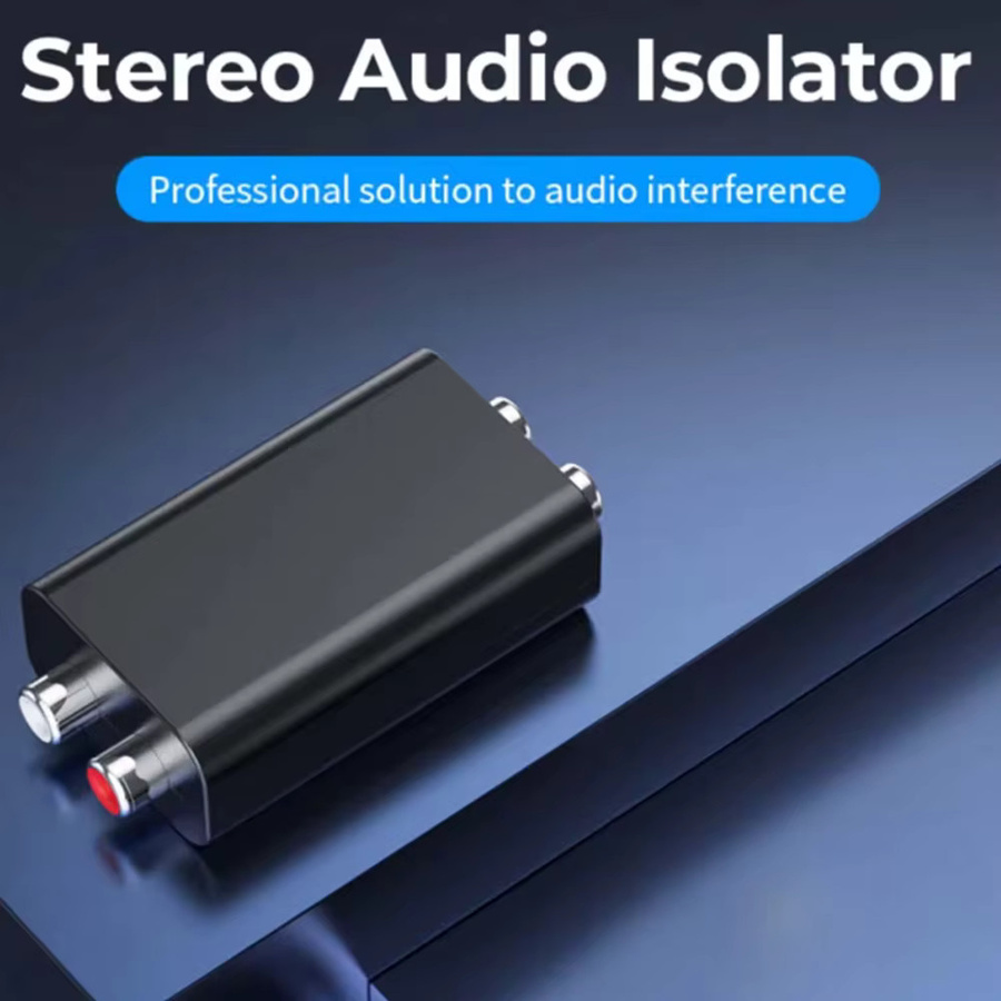 kebidumei RCA Audio Noise Filter Black zur Beseitigung von Störungen und Bodenbrummen für dein Home Stereo oder Auto Audio System - Bild 4