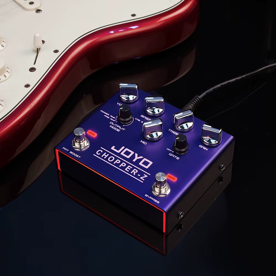 JOYO R-18 Chopper-Z Gitarren-Effektpedal mit High-Gain-Verstärker-Simulation und Noise Gate für modernen Metal-Sound - Bild 4