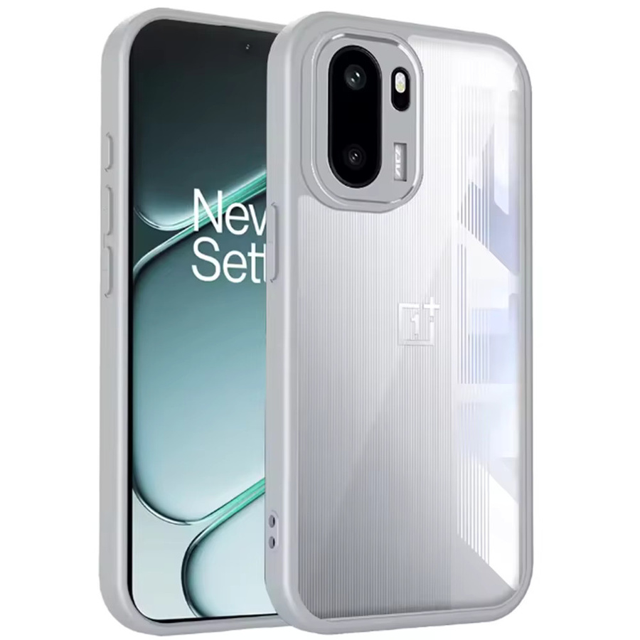 Stoßfeste Silikon-Schutzhülle für OnePlus 15R, OnePlus Ace6, 1+Ace 6 und 6T in Transparent Matt - Bild 2