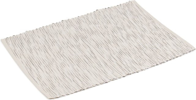 Tischset MERANO aus Baumwolle in Beige, rechteckig - Bild 1