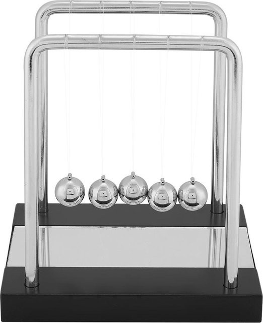 CosyHome Newtons Wiege Balancekugeln, Physik Wissenschaft Pendel Ornamente, white - Bild 1