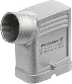 Weidmüller Steckverbindergehäuse HDC HQM TSLU 1PG21 aus Edelstahl in Silber - Bild 1