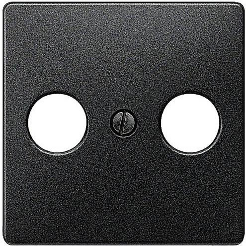 Siemens DELTA i-system Antennen-Abdeckungplatte in Carbonmetallic, B/T: 5,5 x 5,5 cm, 5TG1223 - Bild 1