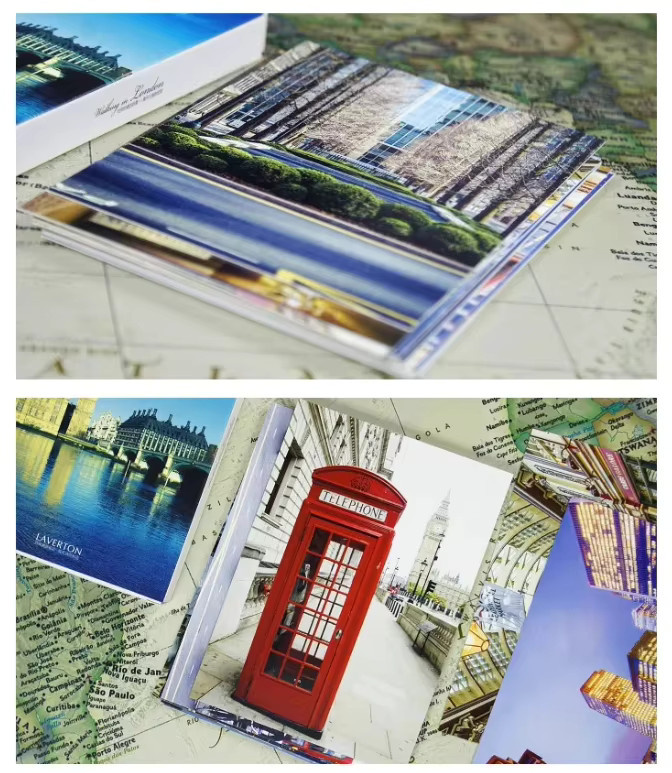 30 Stück Walking in London Themenpostkarten mit HD-Landschaftsmotiven in Multicolour aus Papier - Bild 4