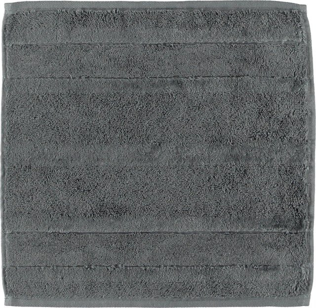 Fluffy Duschtuch cawo NOBLESSE² UNI in Grau, Breite: 160 cm, Höhe: 80 cm - Bild 1