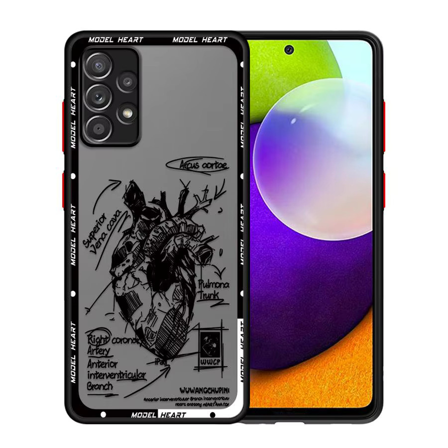 Kreative Handyhülle mit Herz-Design für Samsung Galaxy A-Serie (A14, A15, A16, A17, A23, A33, A34, A35, A36, A52, A52s, A53, A54, A55, A56, A72, A73) - Bild 3