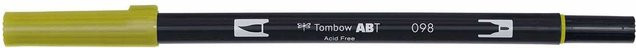 Tombow ABT Dual Brush Pen Avocado 098 in Grün - Bild 1