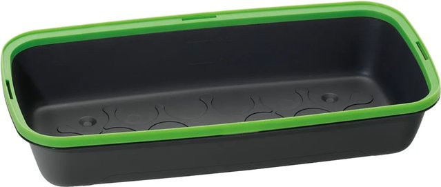 Romberg Anzuchtschale Anthrazit-Grün B: 37,0 cm, T: 19,0 cm, H: 6,0 cm - Bild 1
