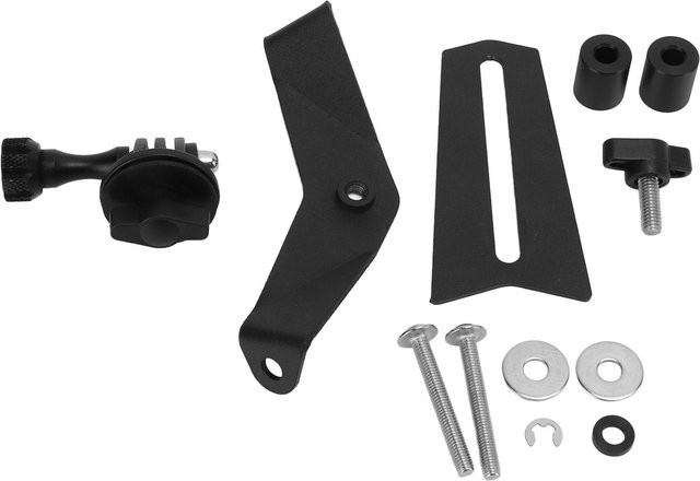KaiSai Motorrad Frontkamera Halterung aus Stahl in Schwarz für R1250RT und R1200RT LC - Bild 1