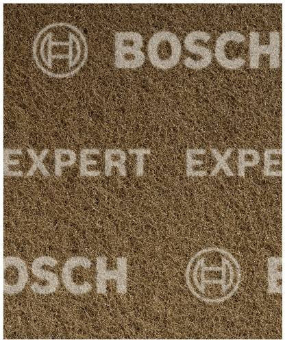 Bosch EXPERT N880 Vliespad zum Handschleifen von Metall, grob, braun, 2er-Set, B: 115 mm, L: 140 mm - Bild 1