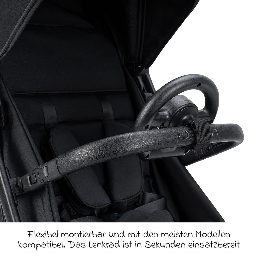 Osann Spiel-Lenkrad für Kinderwagen und Buggys, Schwarz - Bild 6