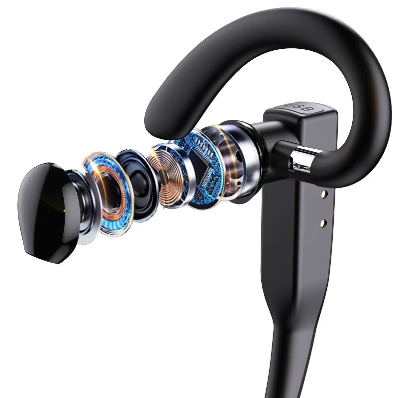 EARDECO Bluetooth In-Ear Kopfhörer mit Mikrofon in Schwarz - Bild 4