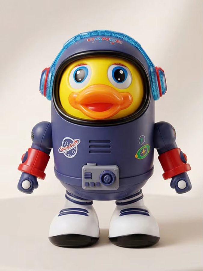 Bandai Fun Space Duck Dancing Astronaut, Spielzeug, mit Sound- und Lichtfunktion - Bild 6