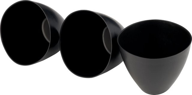 ELLIX Gipsbecher 3er-Set in Schwarz aus Kunststoff - Bild 1