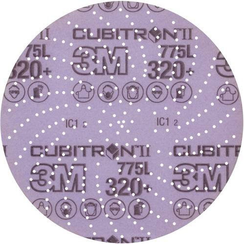 3M Xtract Cubitron II Film Disc 775L Schleifscheibe für Metall, Farbe: Lila, Durchmesser: 152 mm, 50 Stück - Bild 1