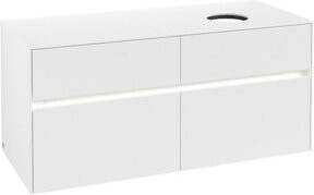 V&B Waschtischunterschrank Collaro in Weiß B/T/H: 120 x 54,8 x 50 cm - Bild 1