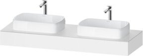Duravit Konsole Qatego in Weiß, B/T/H: 160 x 55 x 17 cm - Bild 1
