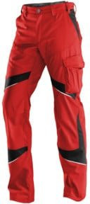 Kübler Hose ACTIVIQ Form 2250 in Mittelrot/Schwarz mit Reflexstreifen Größe 24 - Bild 1