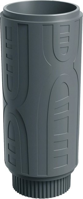 Prosperplast Blumentopf Folka Hoch in Betongrau, Höhe: 90 cm, Durchmesser: 40 cm - Bild 1