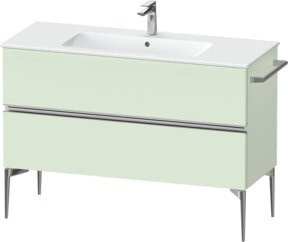 Duravit Waschtischunterschrank Sivida mit 2 Schubladen, Farbe: Grün, B/T/H: 121 x 59,1 x 47,7 cm - Bild 1
