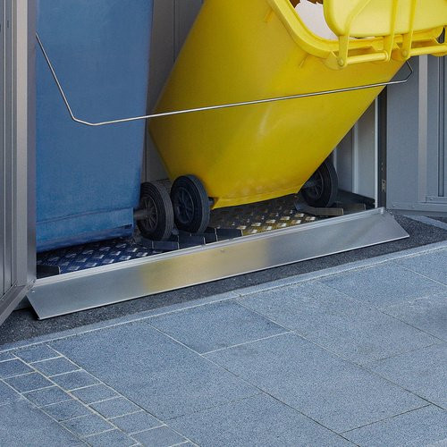 Biohort Boden-Set für Mülltonnenbox Alex Duo in Quarzgrau-Metallic - Bild 1