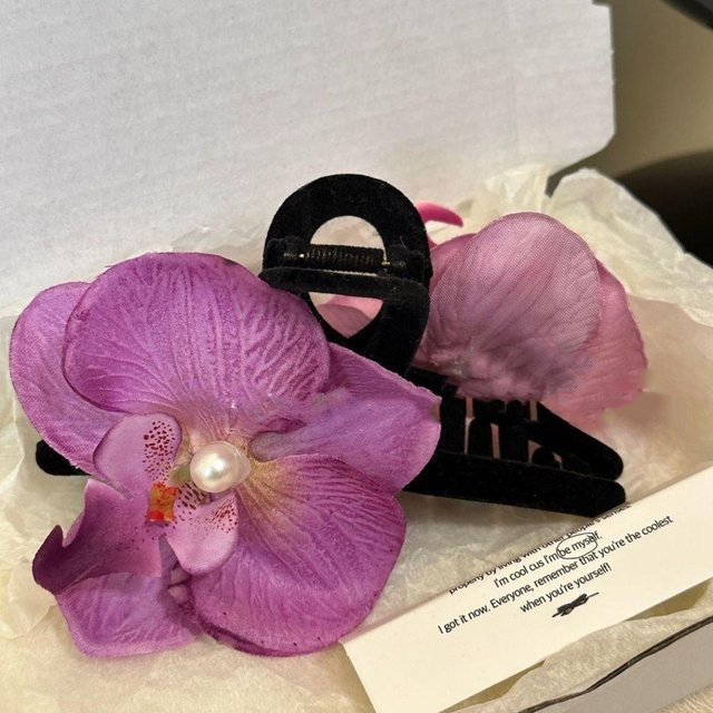 LChome Haarnadel, Phalaenopsis Blume, Perle, Damen - Bild 1