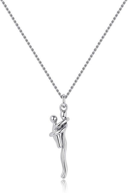 HZqiantang Halskette, Silber, Unisex, 50 cm - Bild 1