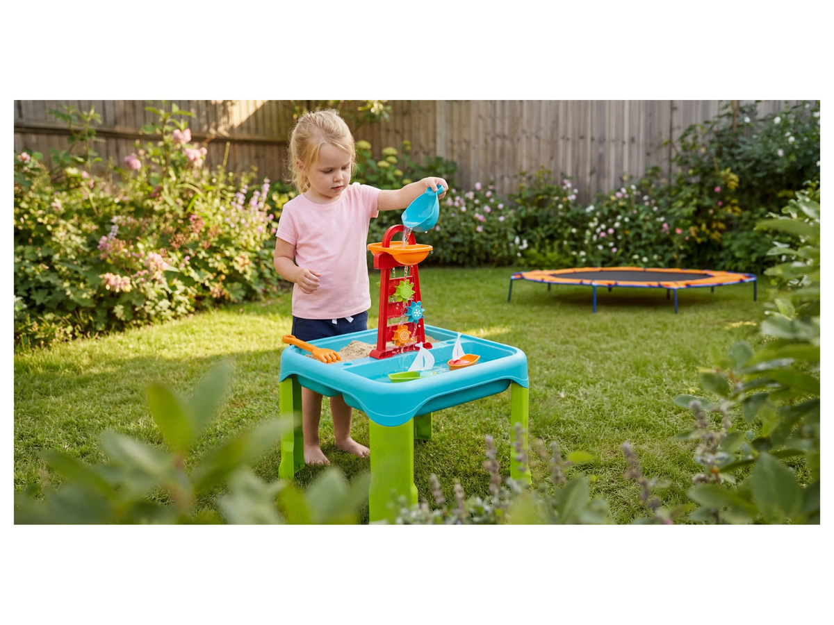 LUPILU Sand- und Wasserspieltisch 9-teiliges Set ab 1,5 Jahren - Bild 2