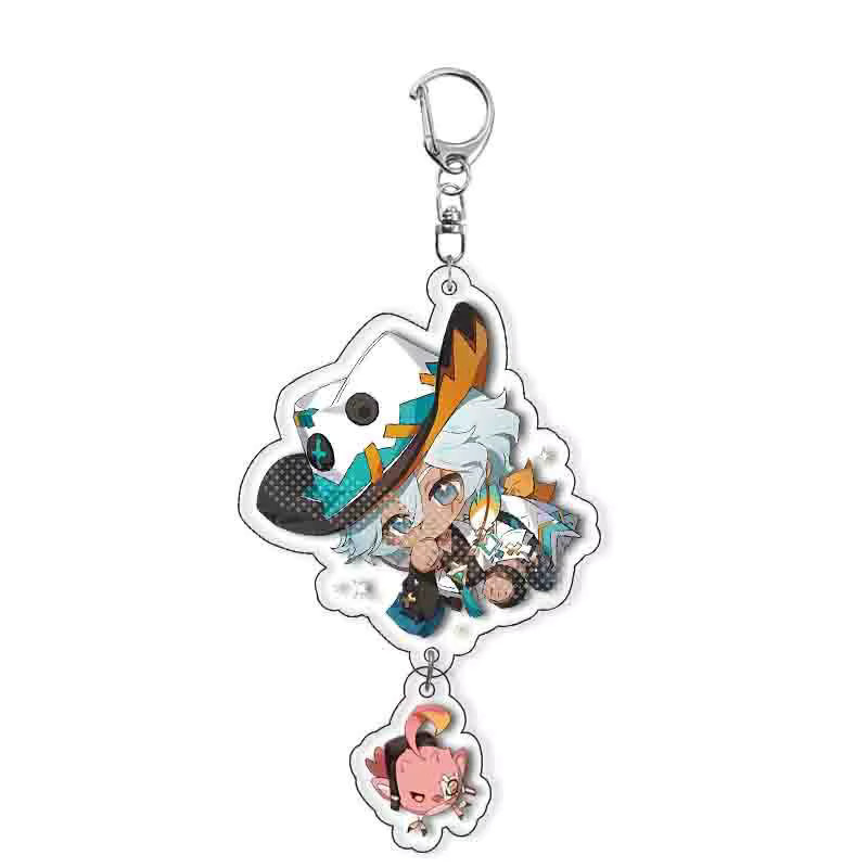 Bandai Acryl-Schlüsselanhänger Transparenter Anhänger, Bunt / Mehrfarbig, Kunststoff - Bild 1