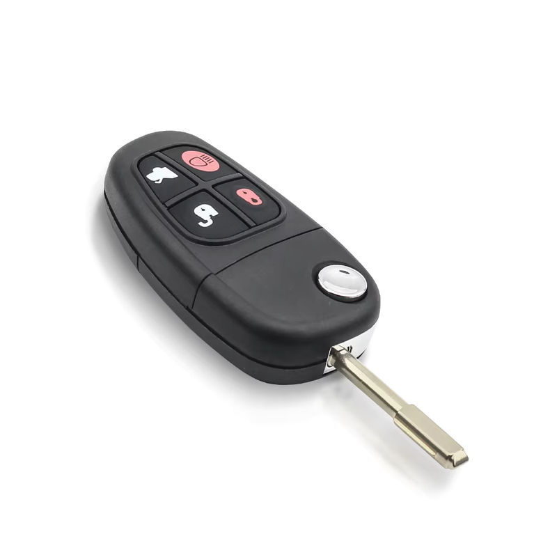 Keyyou Austauschbarer Auto-Fernschlüssel für Jaguar X-Typ S-Typ XJ XJR mit D60 Chip in Schwarz - Bild 5