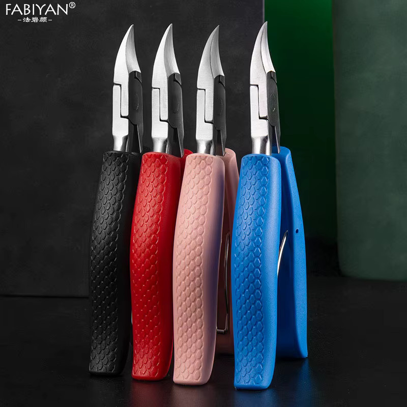 FABIYAN Nagelzange für Füße, Schwarz, Unisex - Bild 3