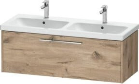 Duravit Waschtischunterschrank D-Code in Ei Marmor, Wandmontage, B/T/H: 118,4 x 40 x 46 cm - Bild 1