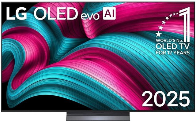 LG OLED TV OLED65C56LB 4K UHD Fernseher 65 Zoll Schwarz - Bild 1