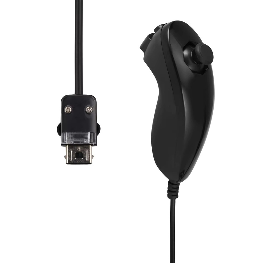 Nintendo Kabelloses Controller-Set für Wii/Wii U in Blau mit Linkem Nunchuk-Joystick, Rechter Vibrationsfernbedienung, Silikonhülle und Handgelenkschlaufe - Bild 3