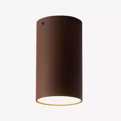 Graypants Roest Deckenleuchte in Grau und Braun, moderne Zylinder-Pendelleuchte aus Metall - Bild 1