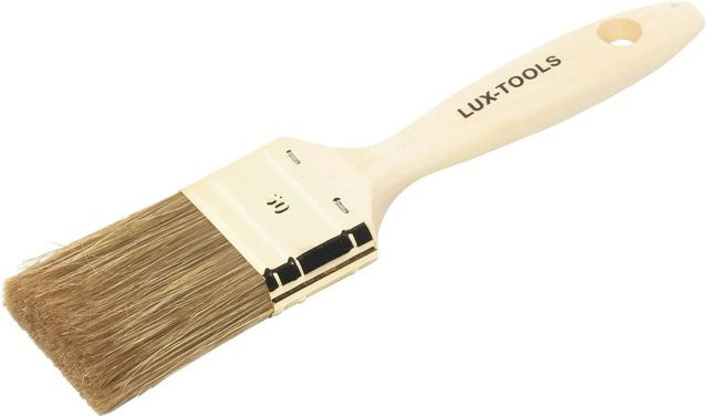 LUX-TOOLS Flachpinsel Lasur für Holz und Metall, Breite: 50 mm - Bild 1