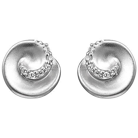 Colfem Ohrstecker 925 Silber, Zirkonia, Unisex - Bild 1